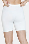 Zivame Girls Knit Cotton Shorts - Snow White — thumbnail 4